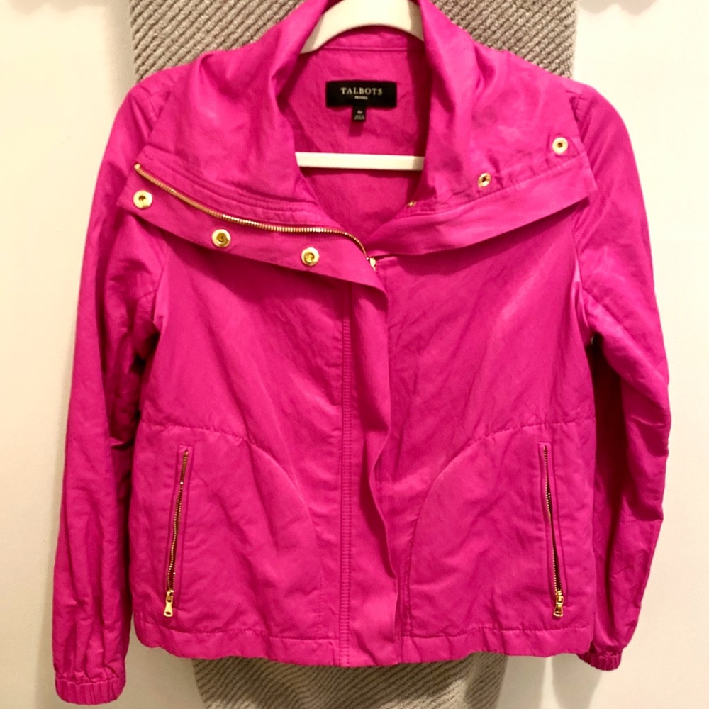 Talbots Hot Pink Jacket